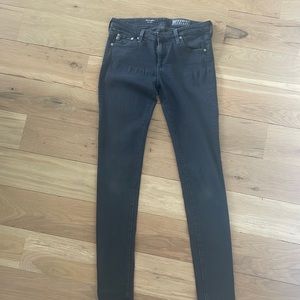Gray AG The leggings jeans super skinny- size 27
